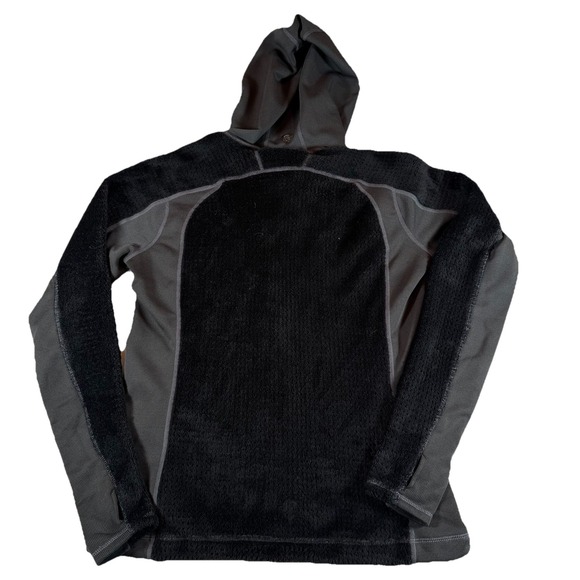 Mountain Hardwear Jacket Womens Medium Black Fleece Polartec Monkey Ski Full Zip - Picture 4 of 9